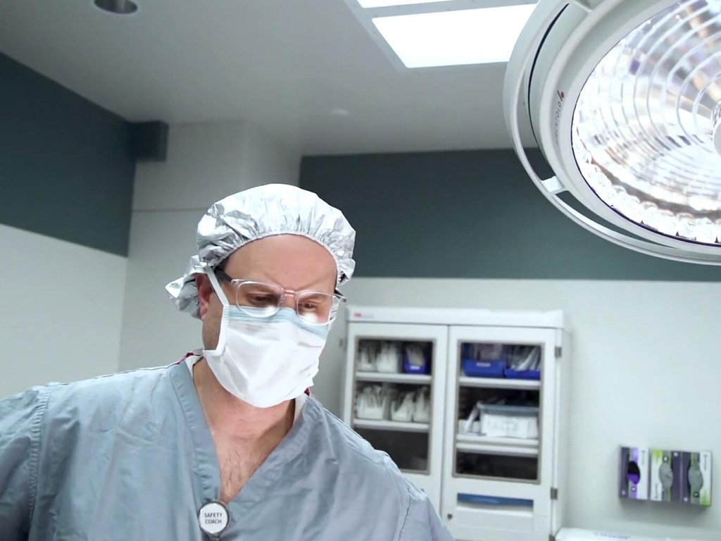Dr. Steinbacher's Surgery Preparation